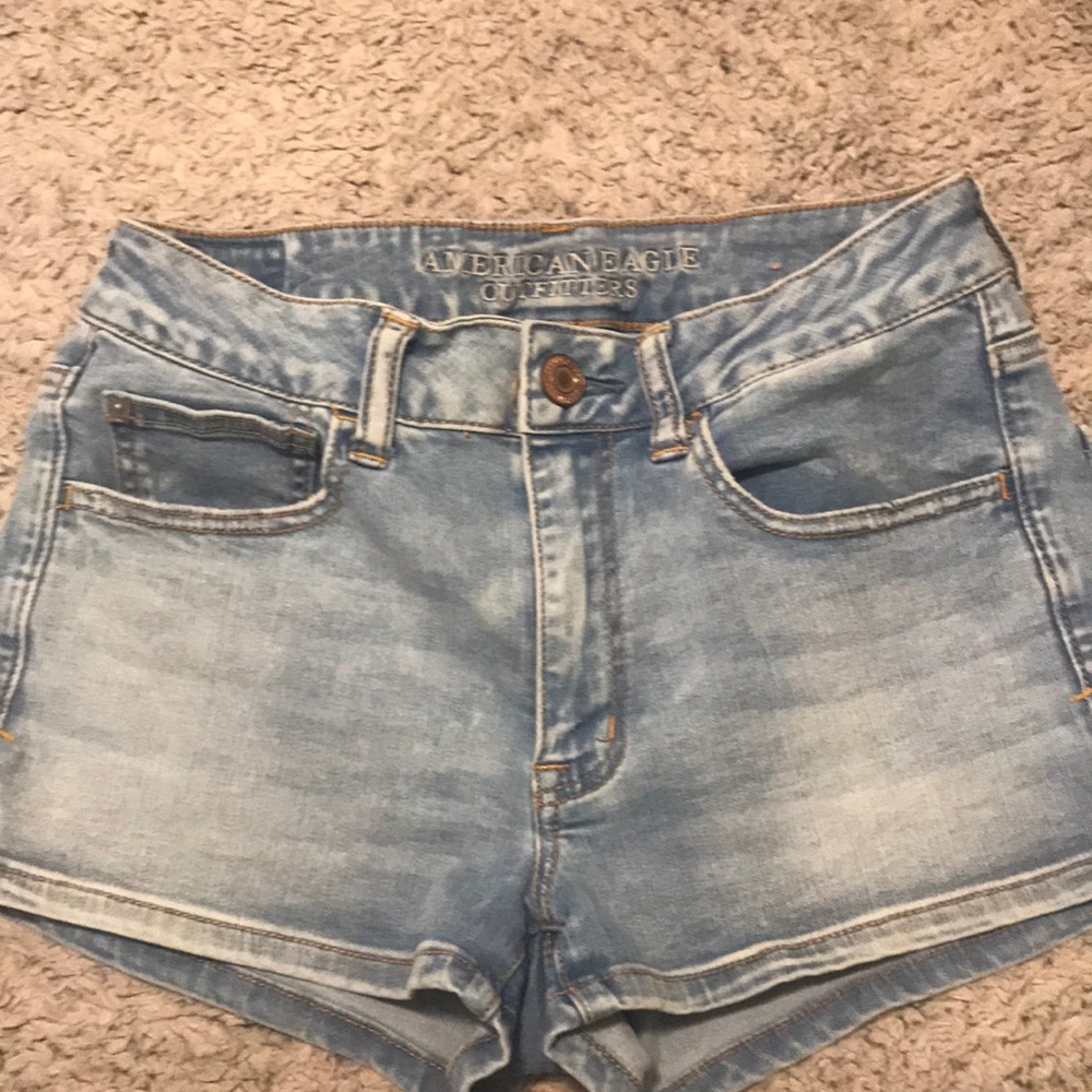 AE hi rise shortie sz 6